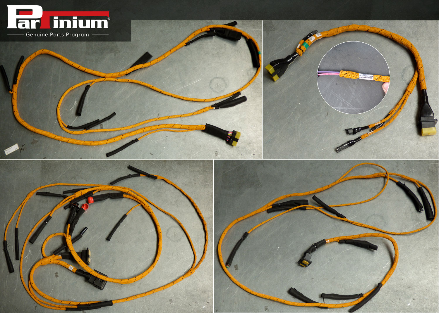 Partinium program : new harness CAT 777F