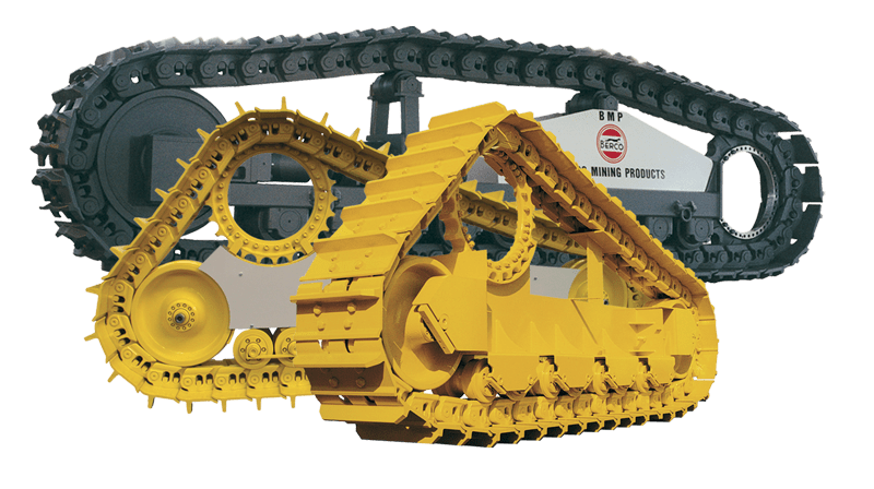 BERCO mining excavator undercarriage solutions