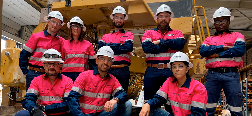 Mining equipment delivery
