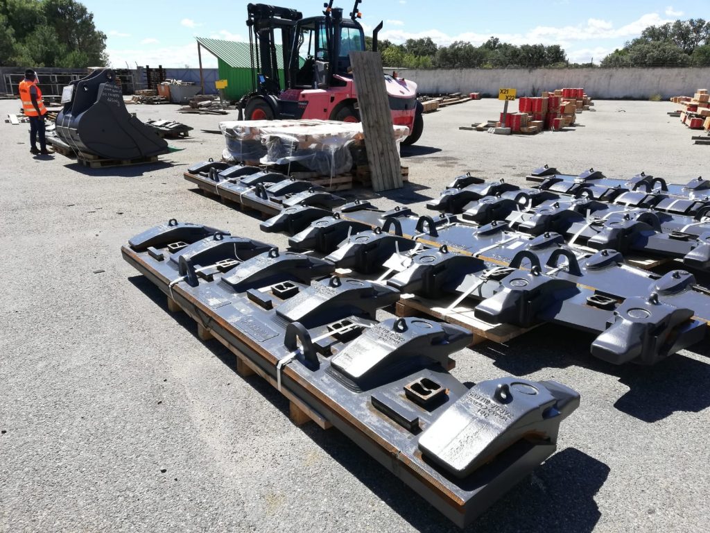 Esco Lips Assembly waiting to be delivered to West Africa