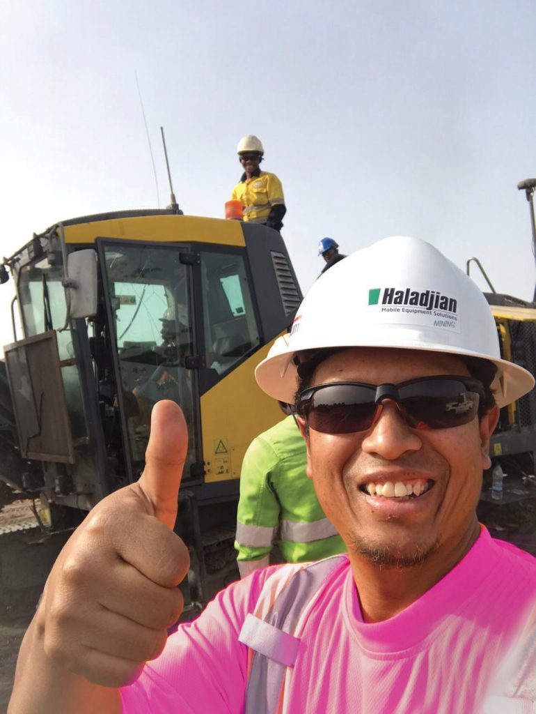 Meet Haladjian Mining’s drilling expert Basuki Rahmadi