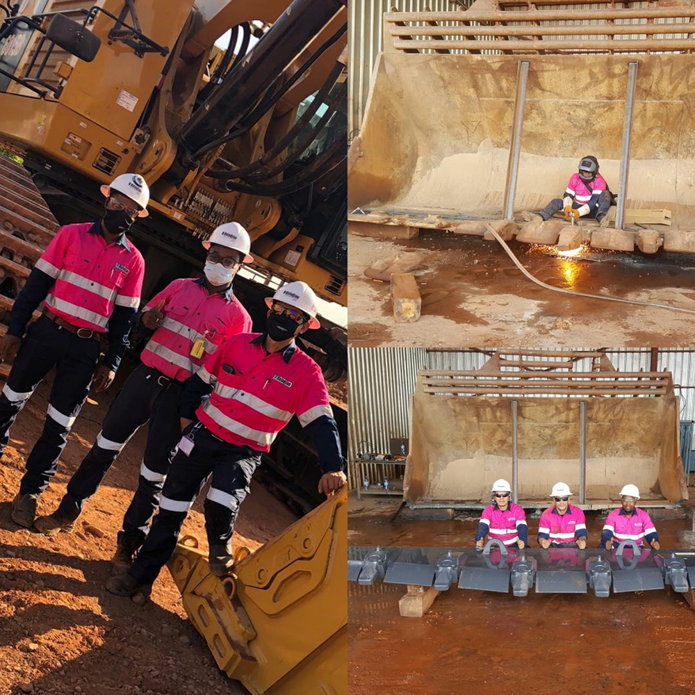 Mining welding and fleet conversion in West Africa