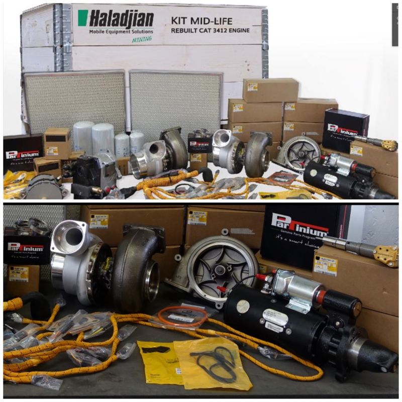 engine mining rebuild mid life kit