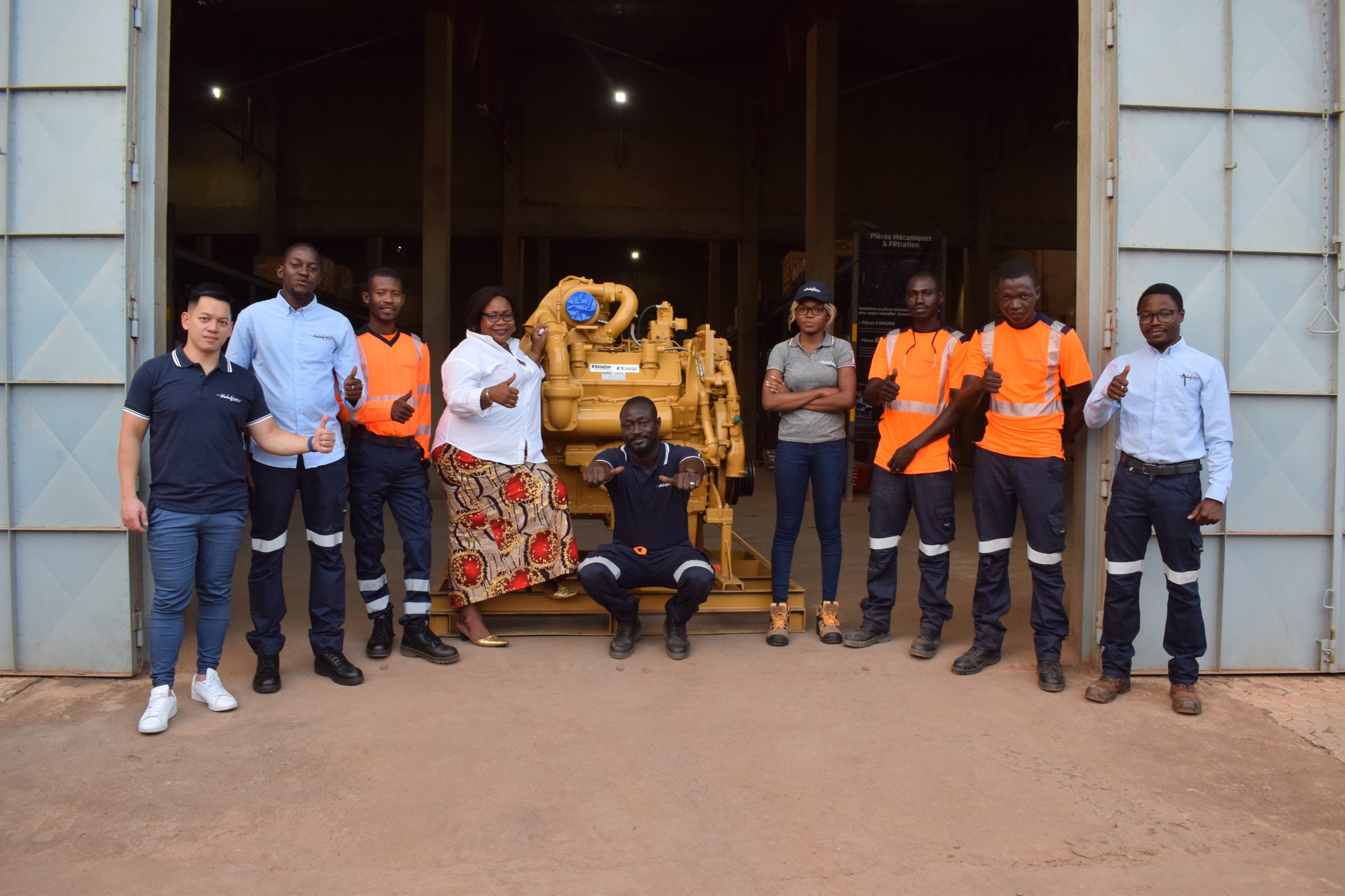 Our team of mining experts in Africa