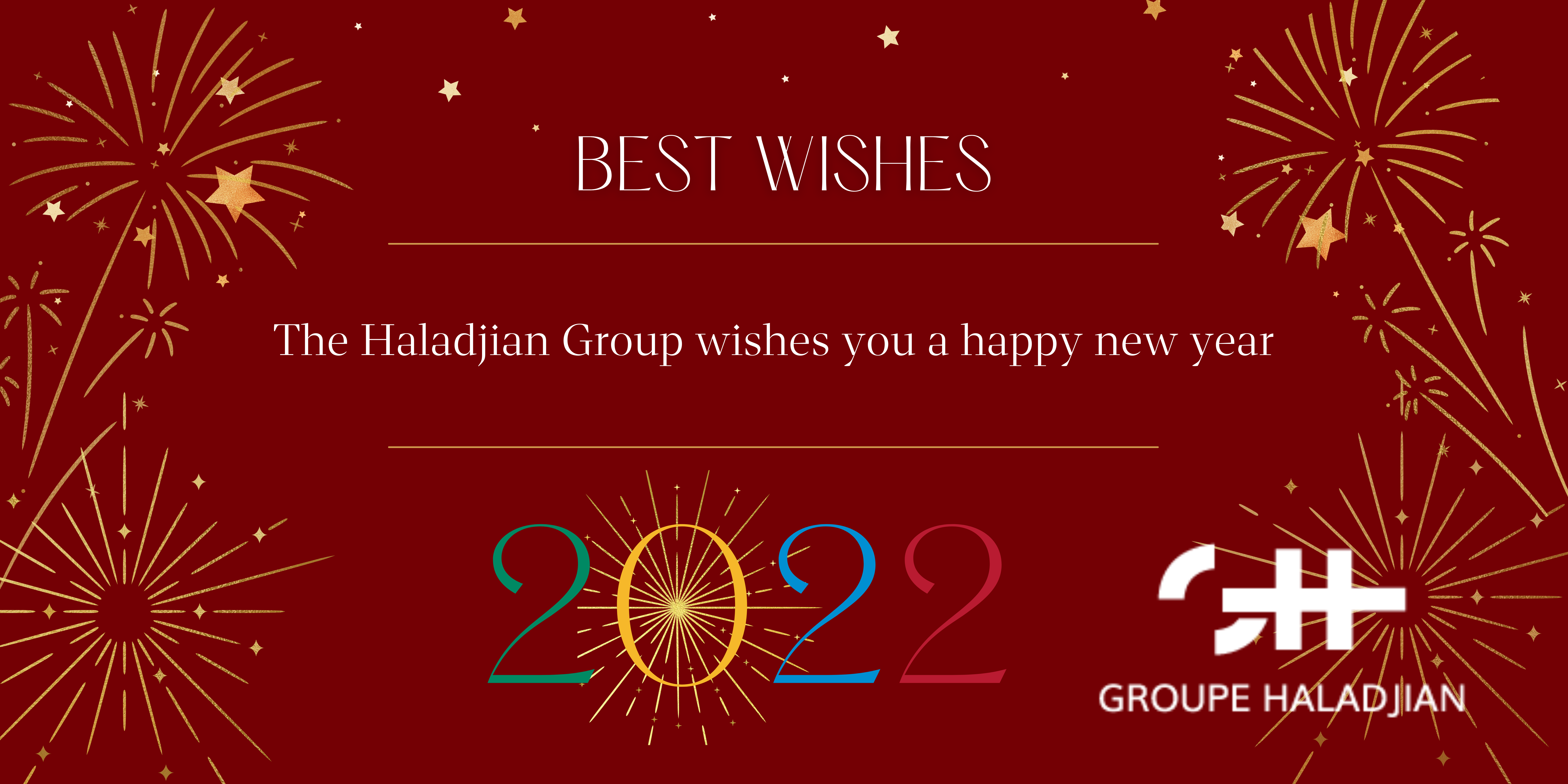 Haladjian mining team wishes you a happy new year 2022