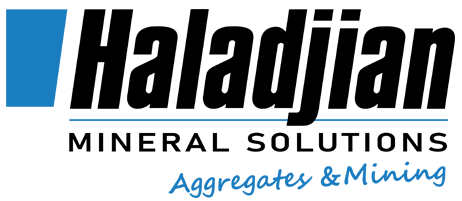 logo haladjian mineral solutions aggregates mining